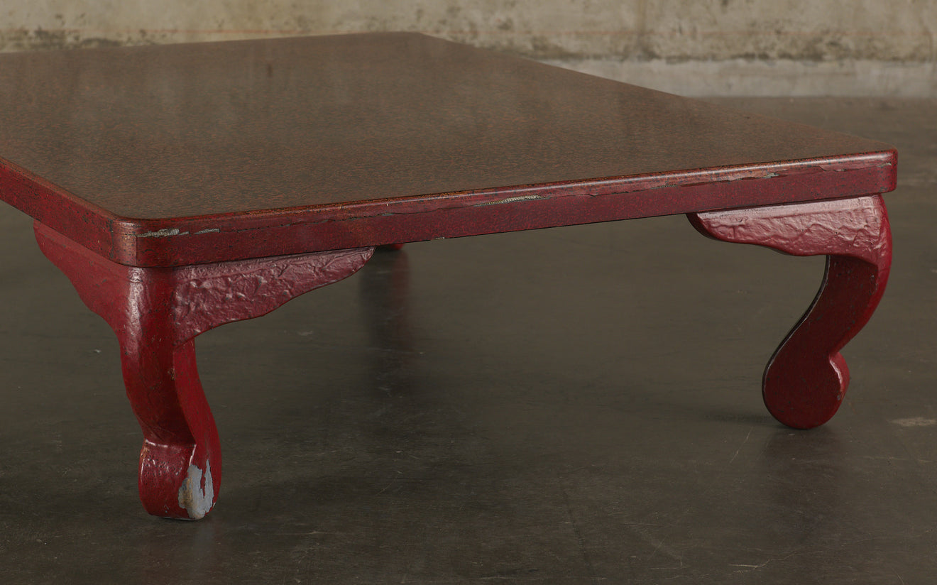 CHINESE LACQUERED COFFEE TABLE FROM THE ESTATE OF TONY DUQUETTE